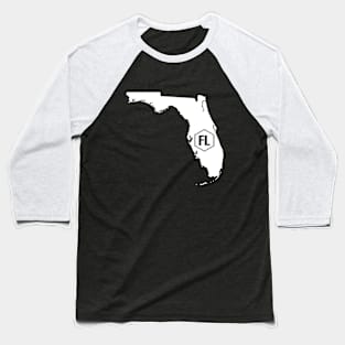 Florida Homer (White) Baseball T-Shirt